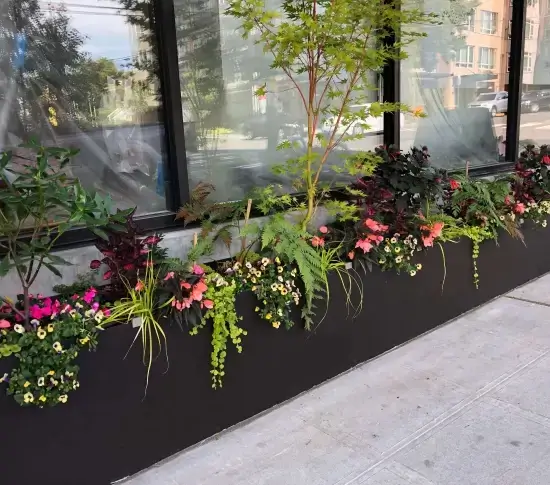 Powder-Coated Steel Planter1