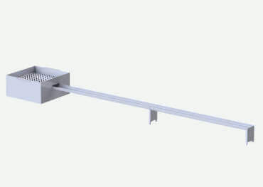 Splash Box with double level spreader 415x295 f2f4f2