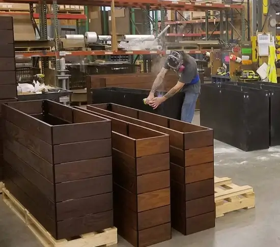 Thermally-Modified-Wood-Planters-in-the-making