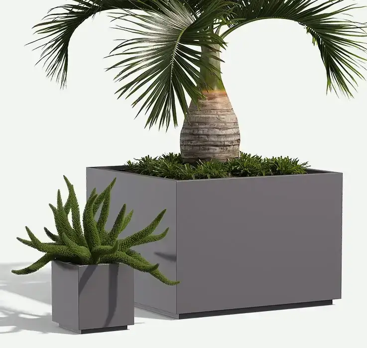 Wilshire FRP Square with toekick F2F4F2
