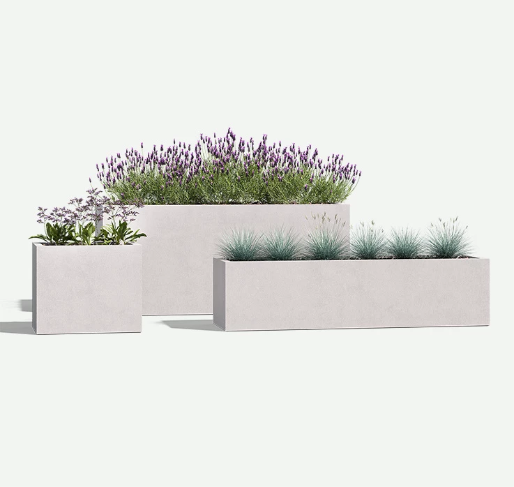 Wilshire-GFRC-Rectangles-plants-F2F4F2